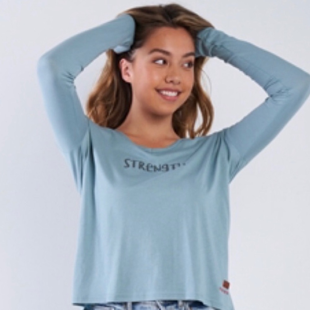 Peace love world long sleeve top - Picture 2 of 6